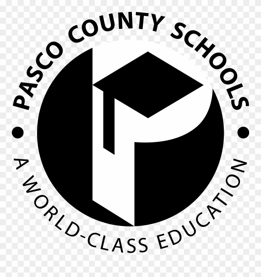 Pcs Emblem Logo Black And White Png - Pasco County School District Clipart