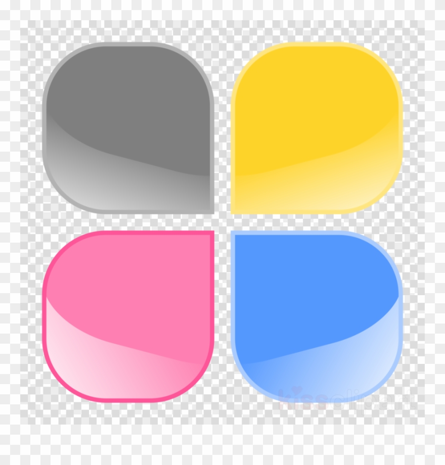 Rounded Square Button Clipart Clip Art - Free Umbrella Transparent Background - Png Download