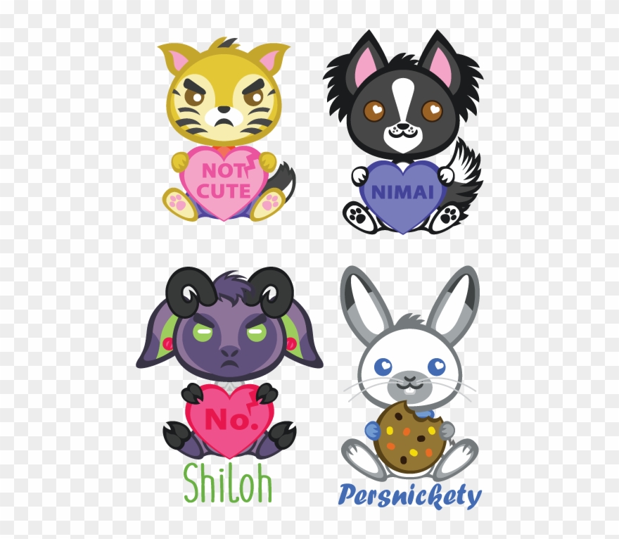 Cuties Badges Pt - Garage Sale Flyers Clipart