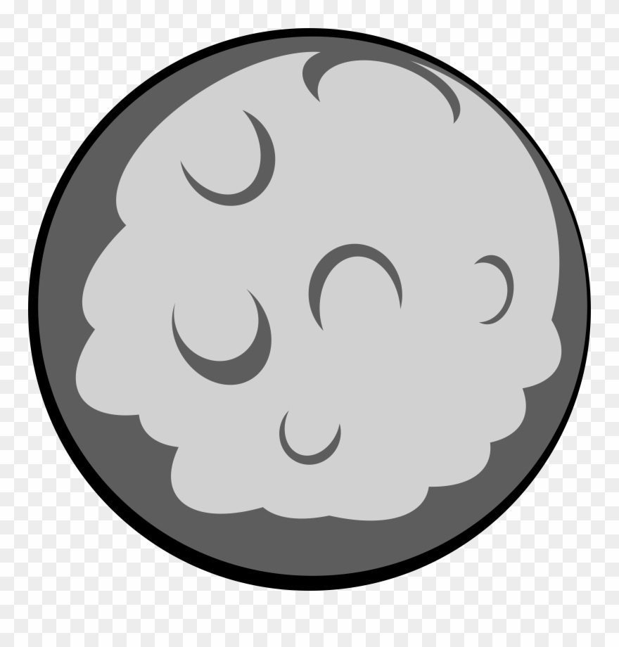 Png Library Library Black And White Clipart Moon - Moon Clipart Transparent Png
