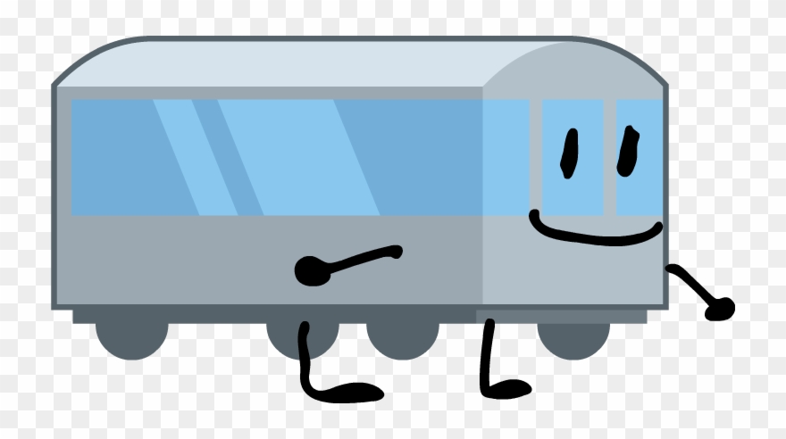 The Train - Bfdi Train Clipart