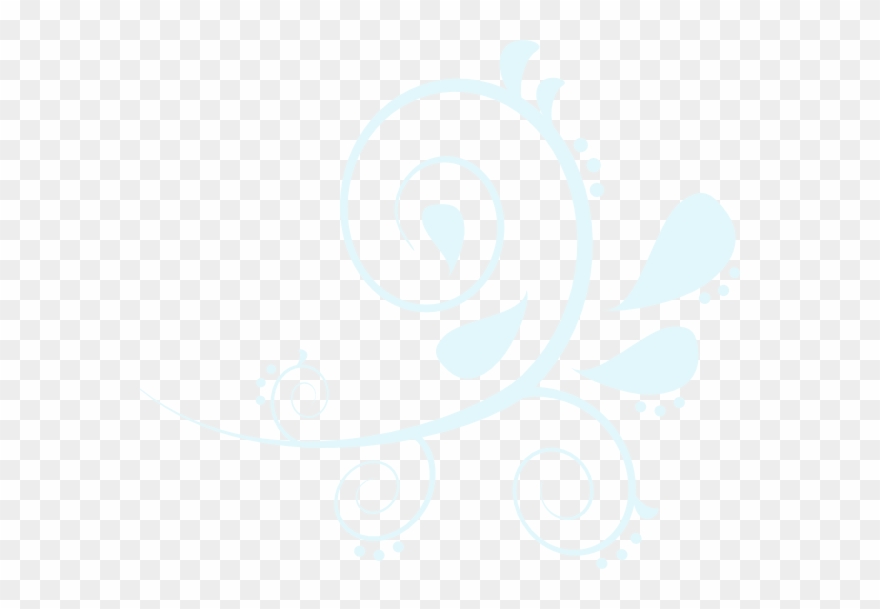 Flower Swirl 1 Vinyl Decal Wall Car Laptop, Yellow Clipart