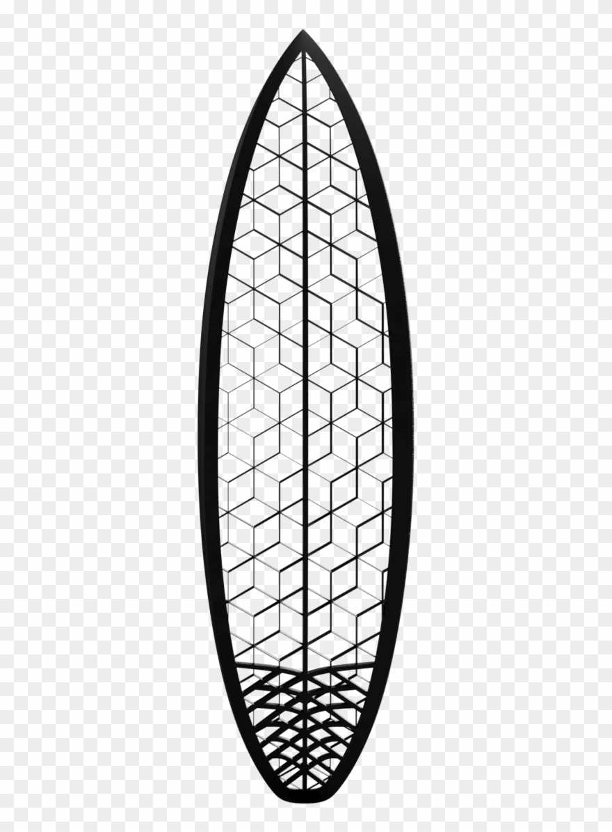 3d Printed Surfboard - 3d Printing Clipart