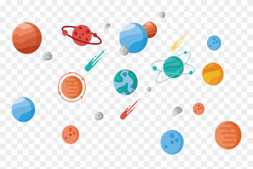 Picture Royalty Free Outer Space Meteorite Clip Art - Outer Space Vector Png Transparent Png