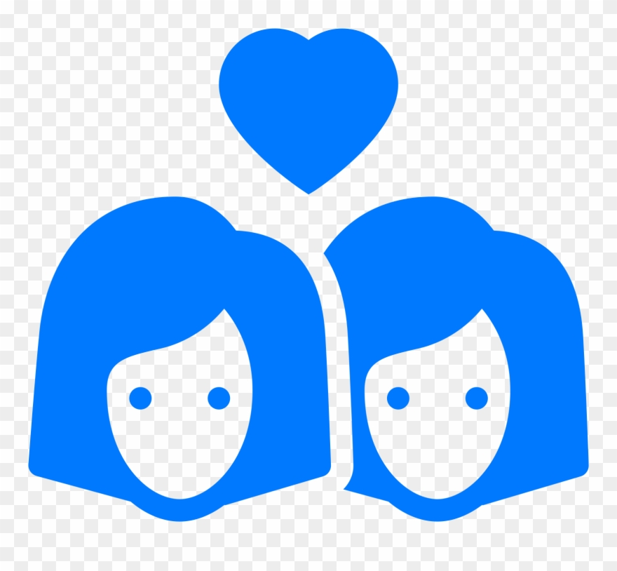 Lgbt Women Filled Icon Clipart