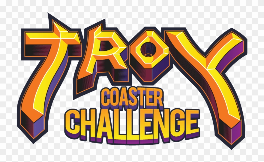 Challengers Voor 24 Uurs Achtbaanrace In Toverland - Troy Logo Toverland Clipart