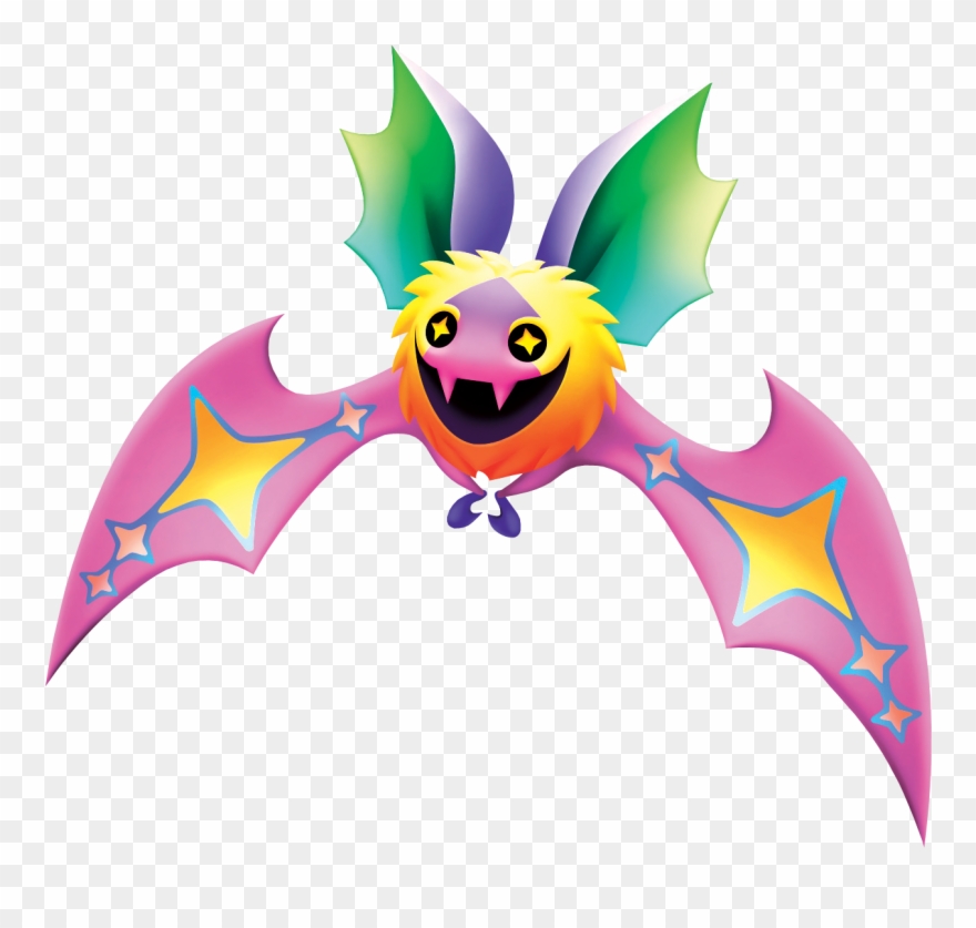 Komory Bat - Kingdom Hearts Dream Drop Distance Bat Clipart