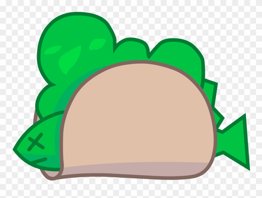 Taco Body Front 2 Tree - Bfdi Tree Body Clipart