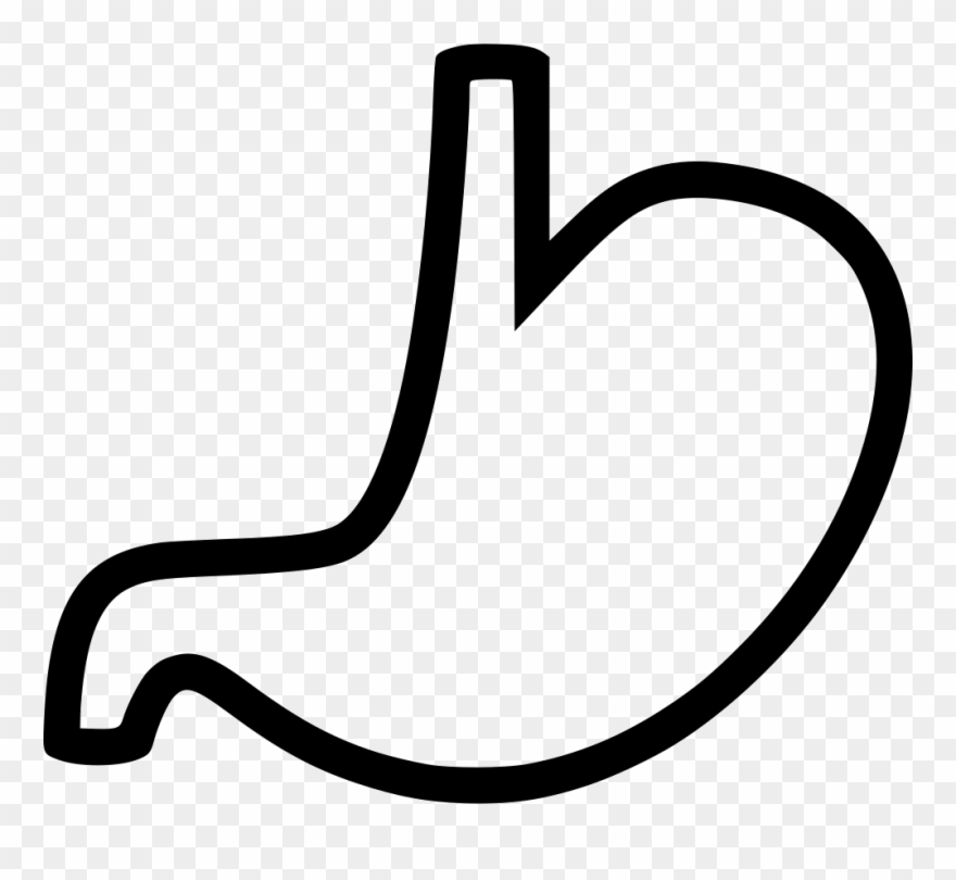 Svg Png Icon Free - Stomach Clipart