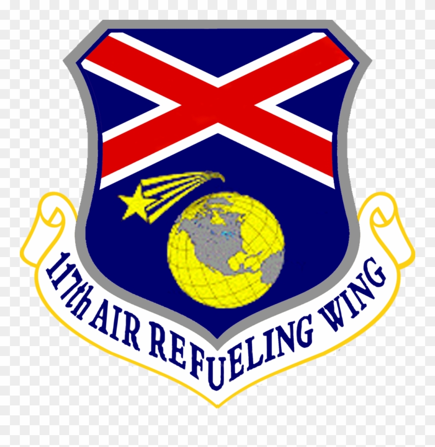 117th Air Refueling Wing - 117th Air Refueling Squadron Crest Clipart