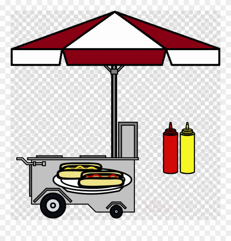 Hot Dog Cart Png Clipart Hot Dog Cart Clip Art - Hot Dog Stand Png Transparent Png