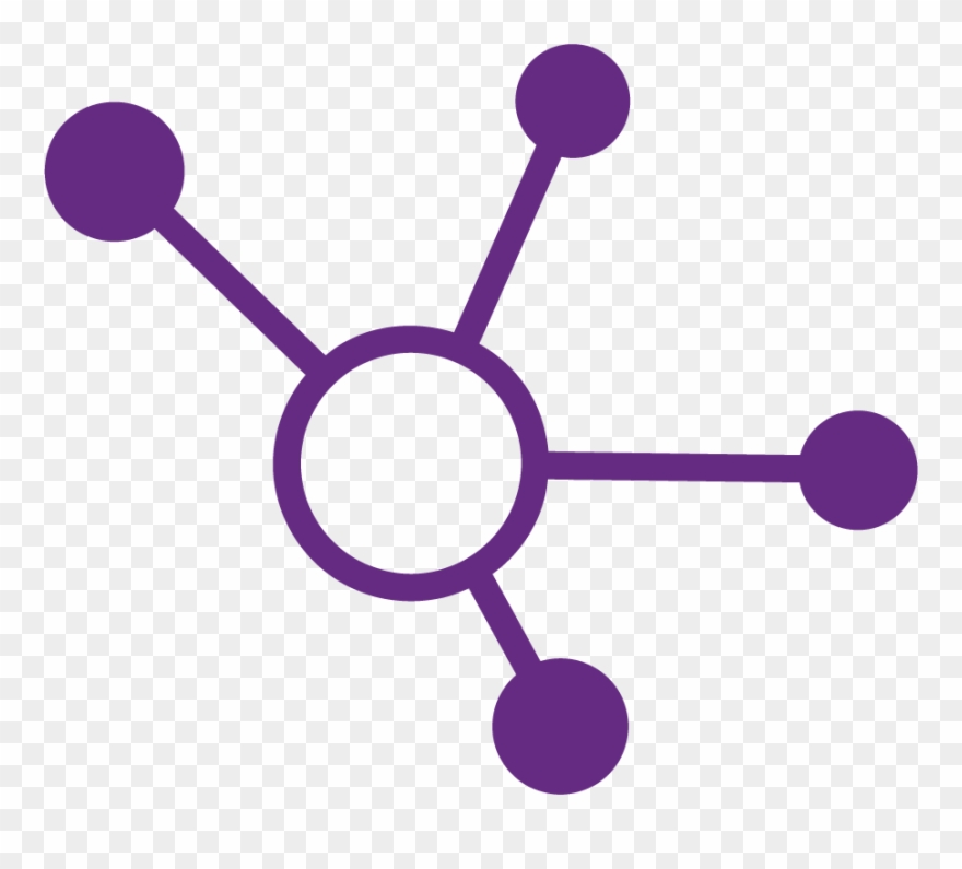 Búsqueda - Mind Map Icon Png Blue Clipart