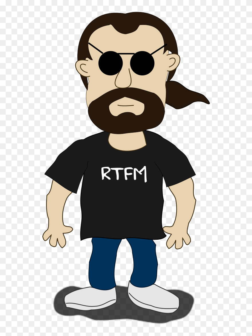 Man With A Beard Clipart - Png Download