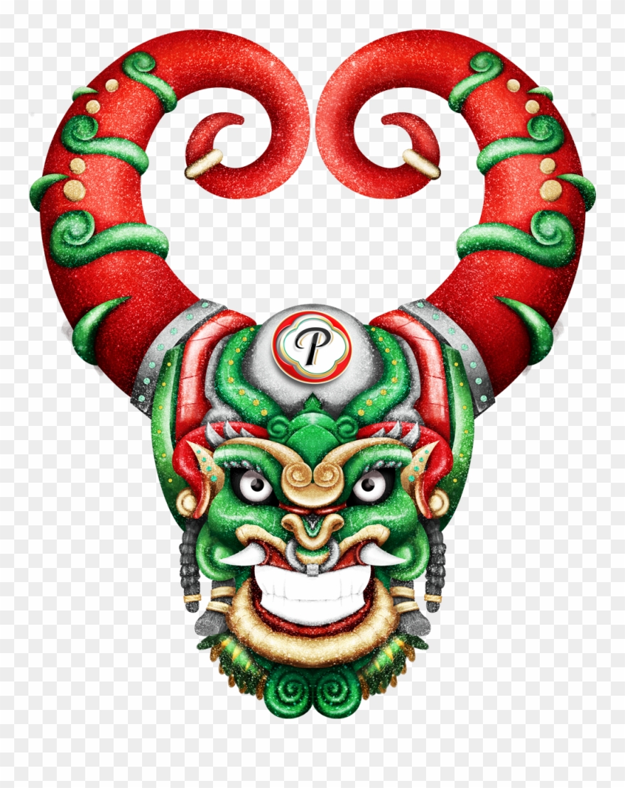 Máscara Diablo Cojuelo - Cerveza Presidente Clipart
