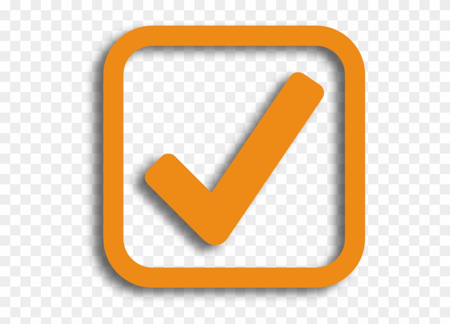 Learn More - Check Orange Clipart