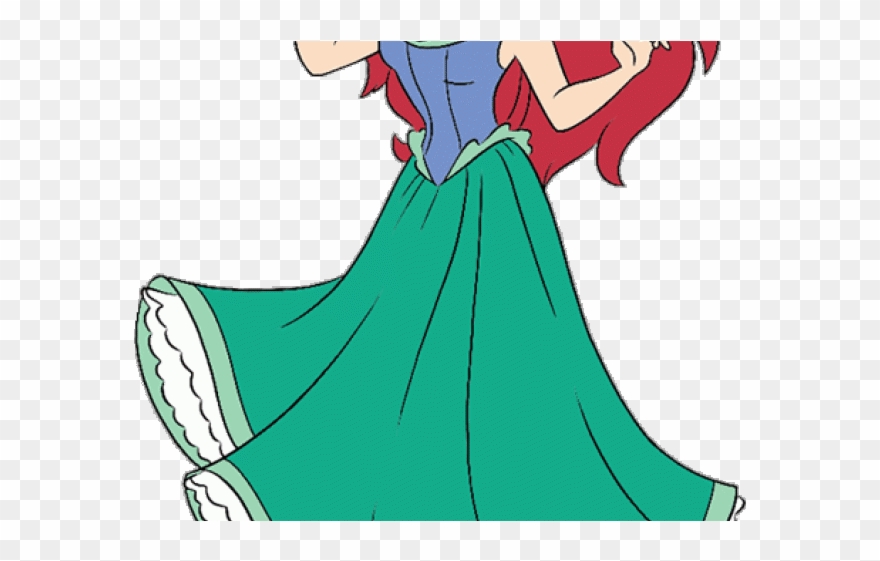 Dress Clipart Ariel - Ariel - Png Download