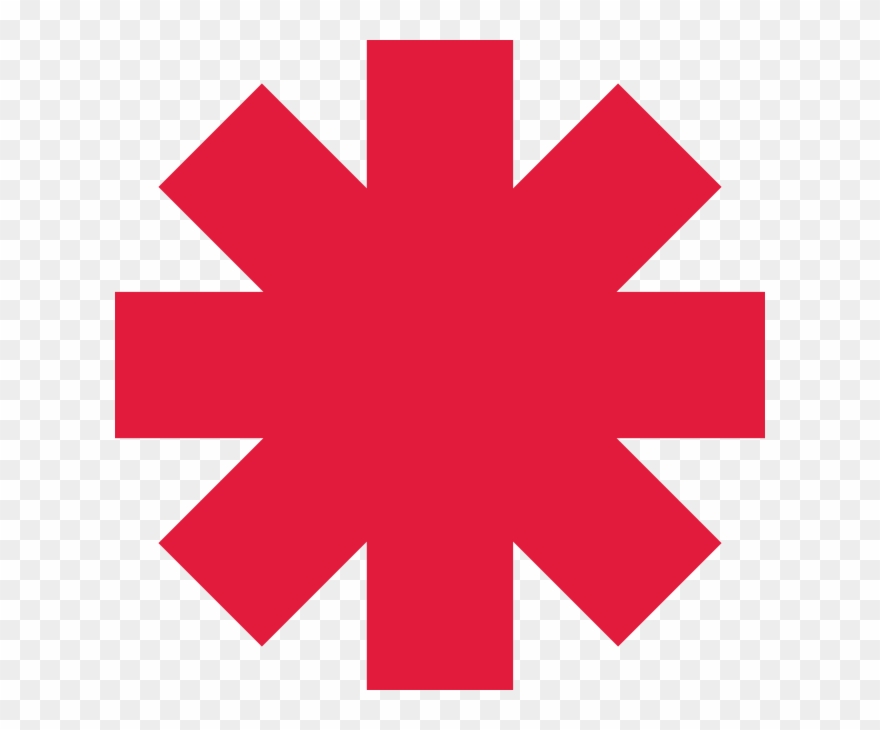 Clip Art Store - Red Hot Chili Peppers Asterisk - Png Download