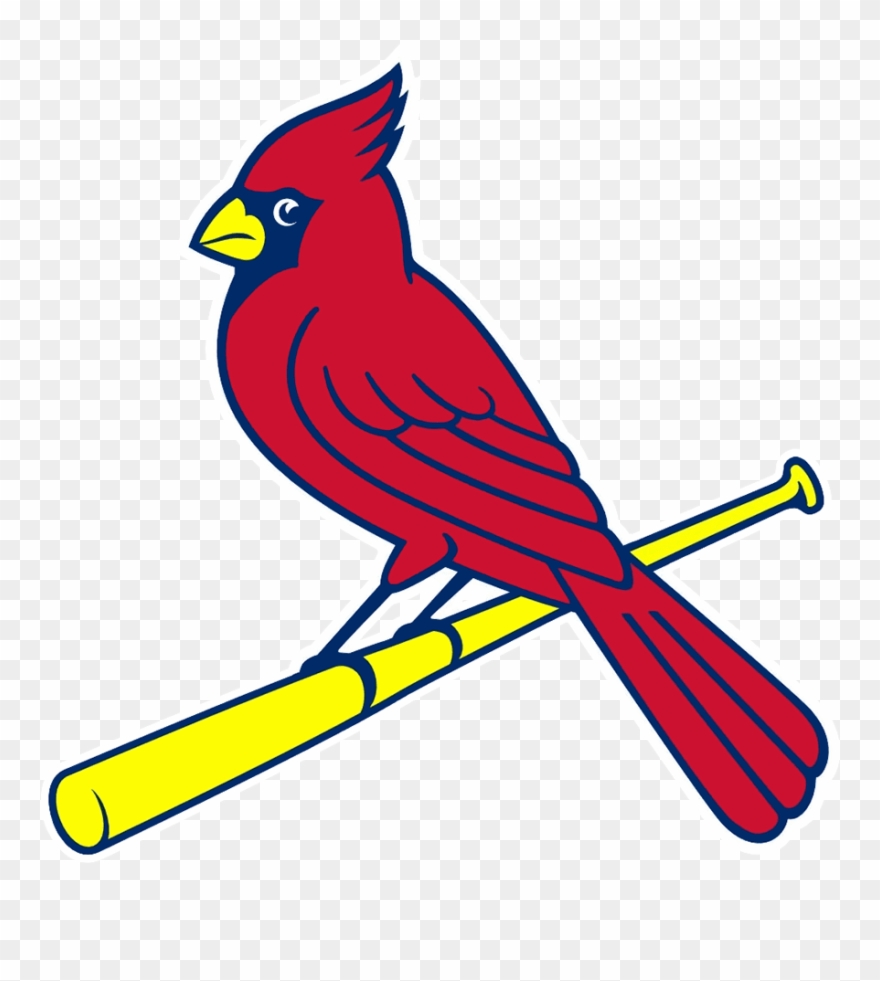 The 2019 Cardinals Carivan Rolls To Pepsi Arena At - Cardinals Bird On Bat Clipart