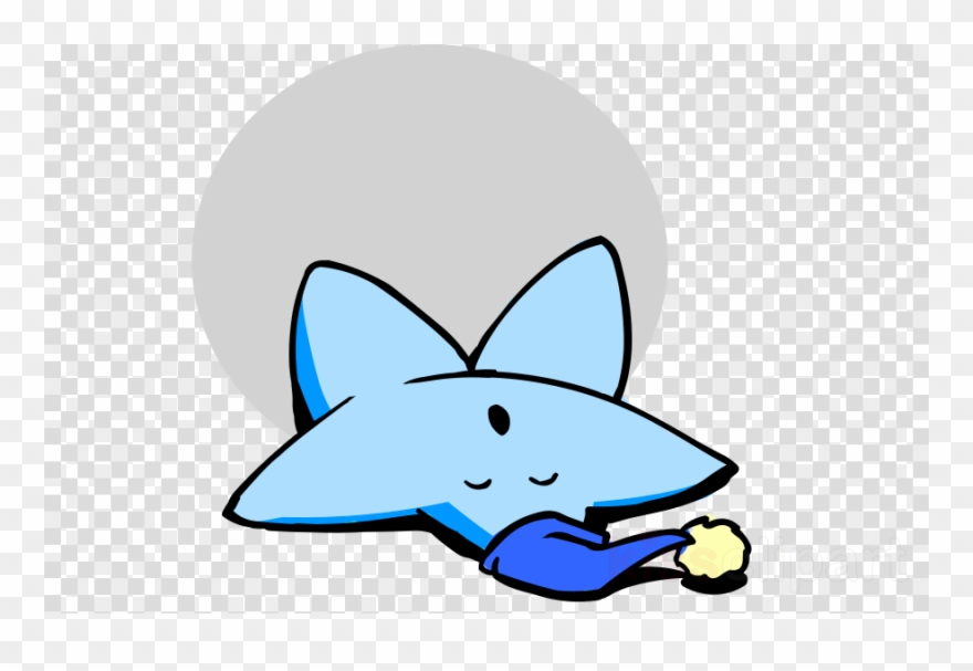 Star Sleeping Clipart Sleep Clip Art - Sleeping Fish Clip Art - Png Download