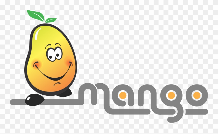 Graphical Mango Character - Logo Mangga Clipart