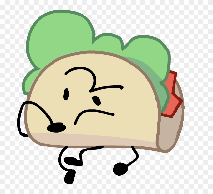 Taco No Fish - Taco Bfb Png Clipart