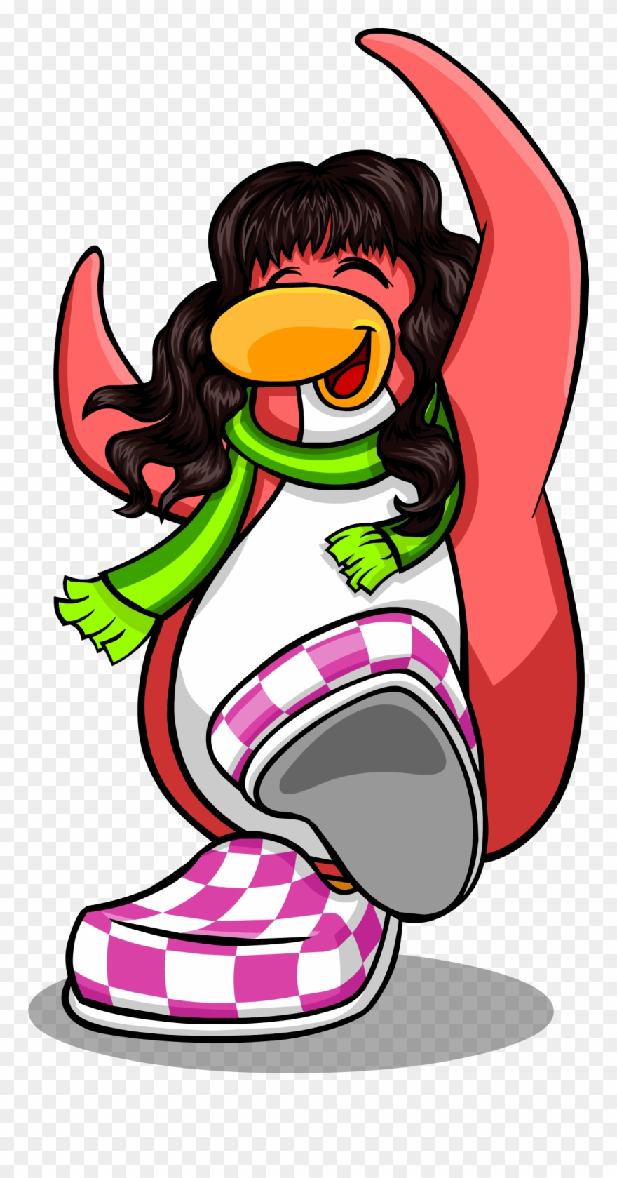 Happy Birthday Postcard 3 - Club Penguin Happy Birthday Clipart