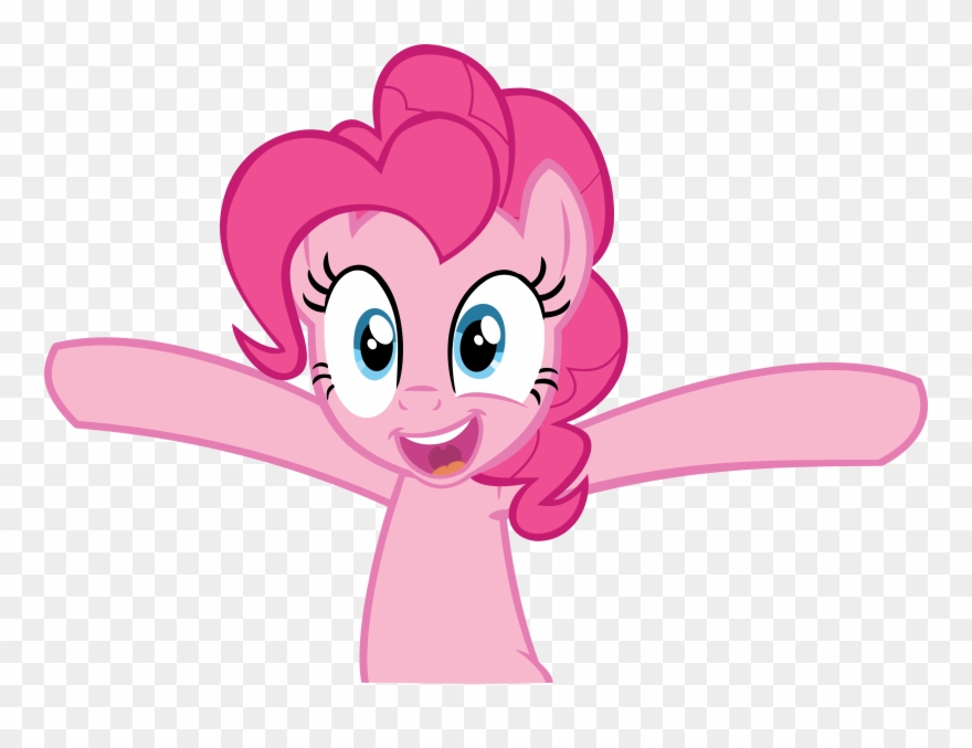 Pinkie Pie Smile By Mrcbleck-d5euia6 - My Little Pony Pinkie Pie Screaming Clipart