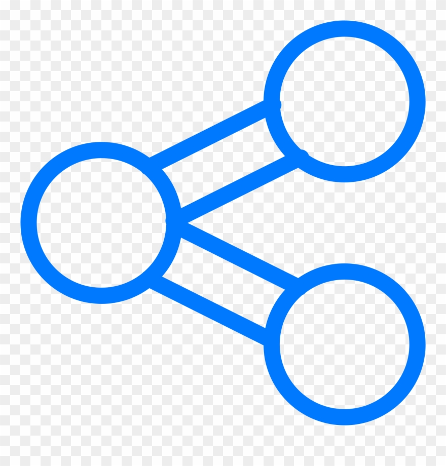 Twitter Share Icons For Kids - White Transparent Sharing Icon Clipart