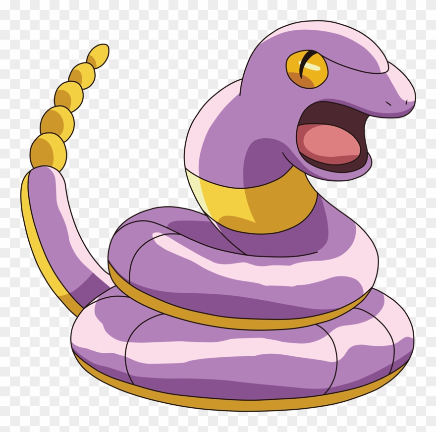 Ekans Pok Dex Stats Moves Evolution Locations - Ekans Pokemon Png Clipart