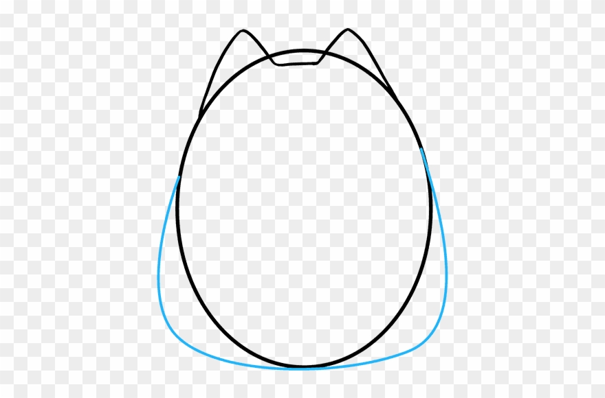 How To Draw Pusheen The Cat - Kabbalah Clipart