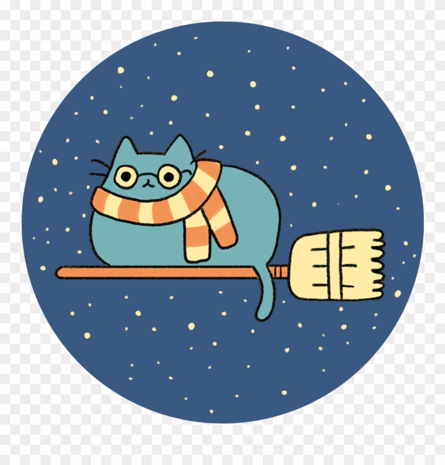 Kill Your Darlings On Twitter - Cat Pushing Harry Potter Clipart