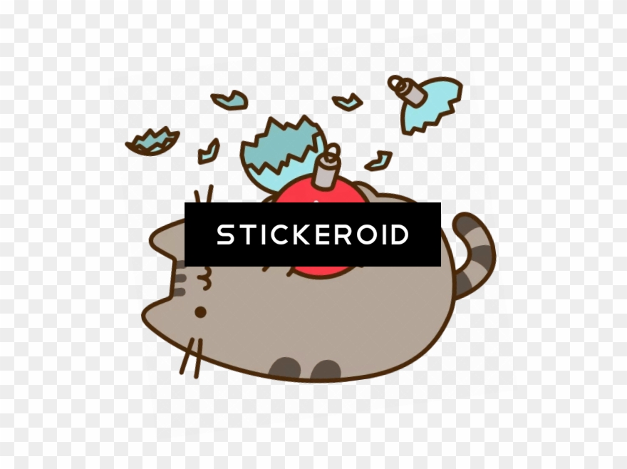 Стикер Pusheen - Duke Nukem Forever Box Art Clipart