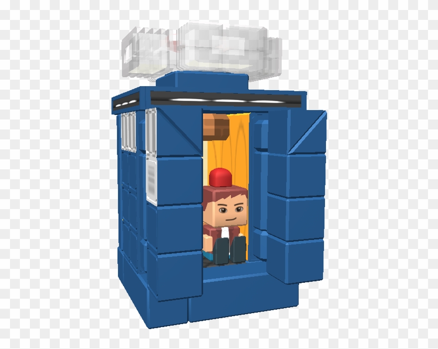 A Working Flying Doctor Who T - Lego Clipart