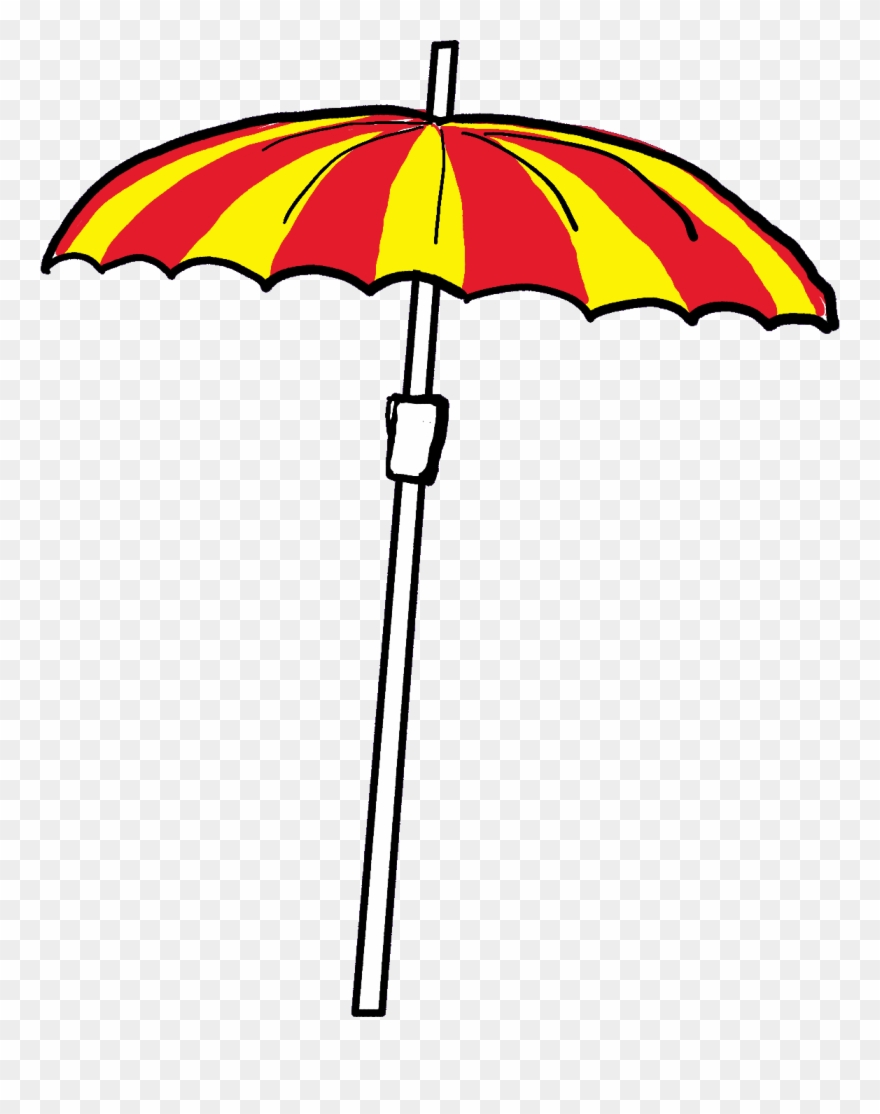 Pin Dibujos Sombrillas Playa Solo Imagenes Ajilbabcom - Dibujo Sombrilla De Playa Clipart