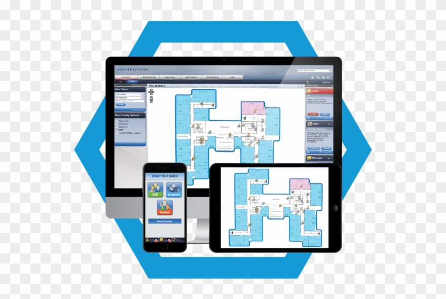 Wireless Nurse Call System - Symphony Senior Living Clipart