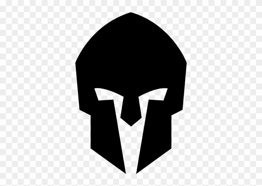 Corinthian Helmet Rubber Stamp - Ancient Sparta Clipart