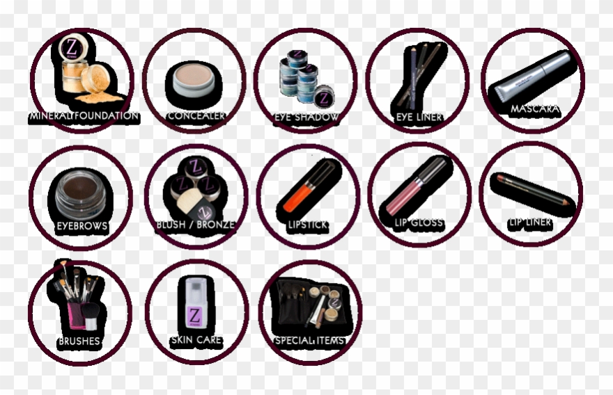 Buy Z Cosmetics And Skin Care Products Online - Different Kinds Of Beauty Products Clipart