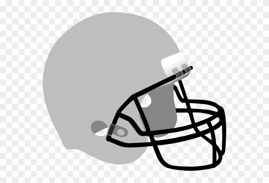 Clipart Freeuse Football Clip Art At Clker Com Online - American Football Helmet Cartoon - Png Download