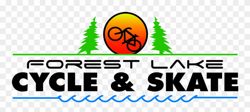 Forest Lake Cycle And Skate - Forest Lake Cycle & Skate Clipart