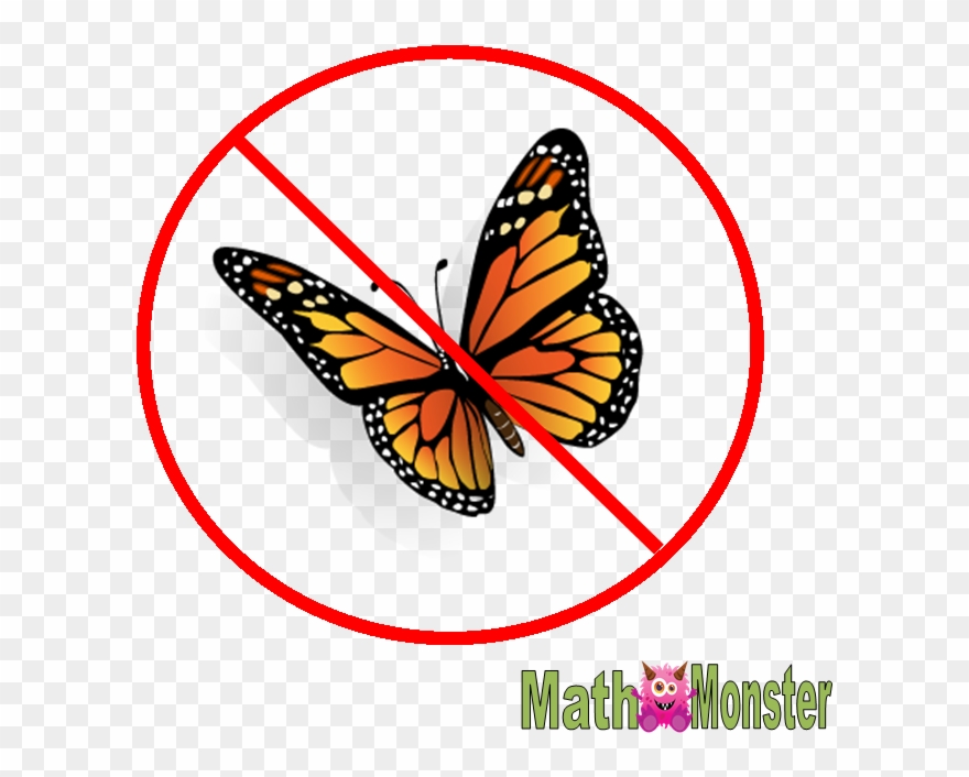 There Are No Butterflies In Math - Butterfly 3d Image Png Clipart