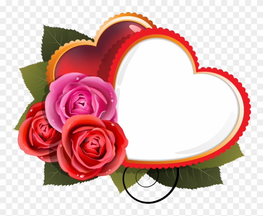 На Февраля 18, - Happy Birthday Rose Heart Clipart