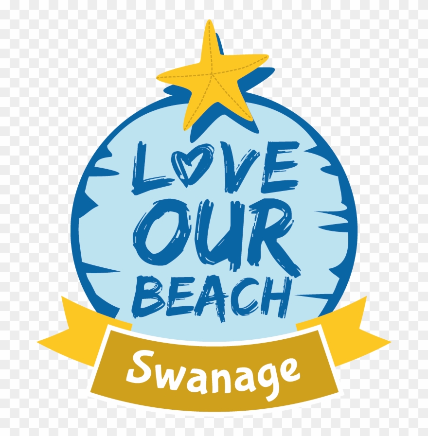 Love Our Beach Swanage - One Bella Casa Beachaholic Throw Pillow Cover Clipart