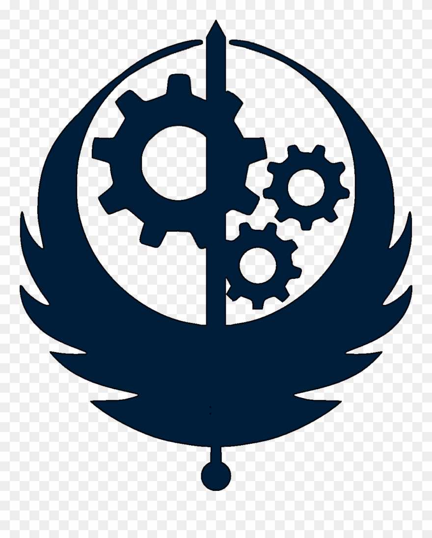 Eastern Brotherhood Of Steel - Brotherhood Of Steel Logo Png Clipart