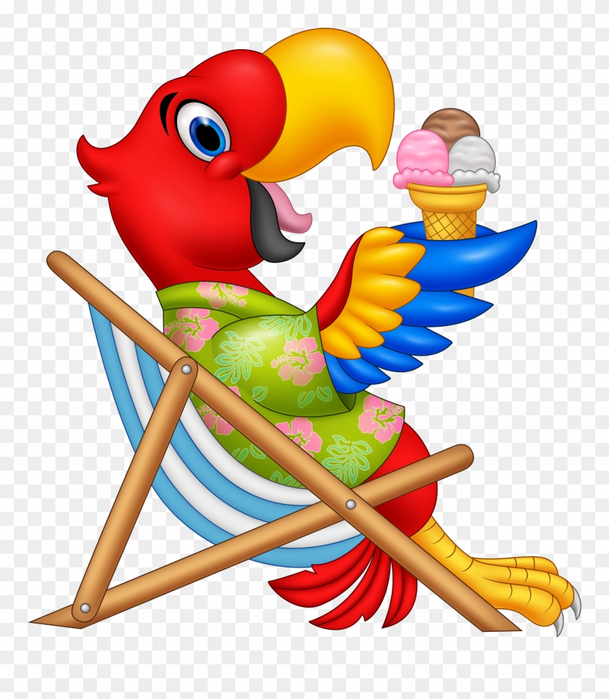 Drawing Macaw Illustration Red Cartoon - Drawing Clipart