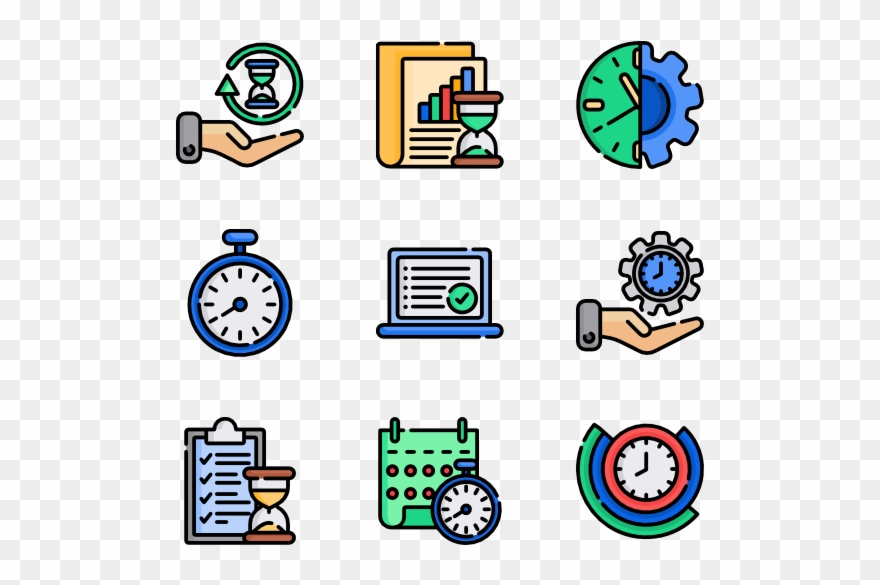 Time Management - Database Clipart
