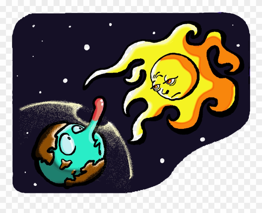 Destruccion De La Capa De Ozono Dibujo Clipart