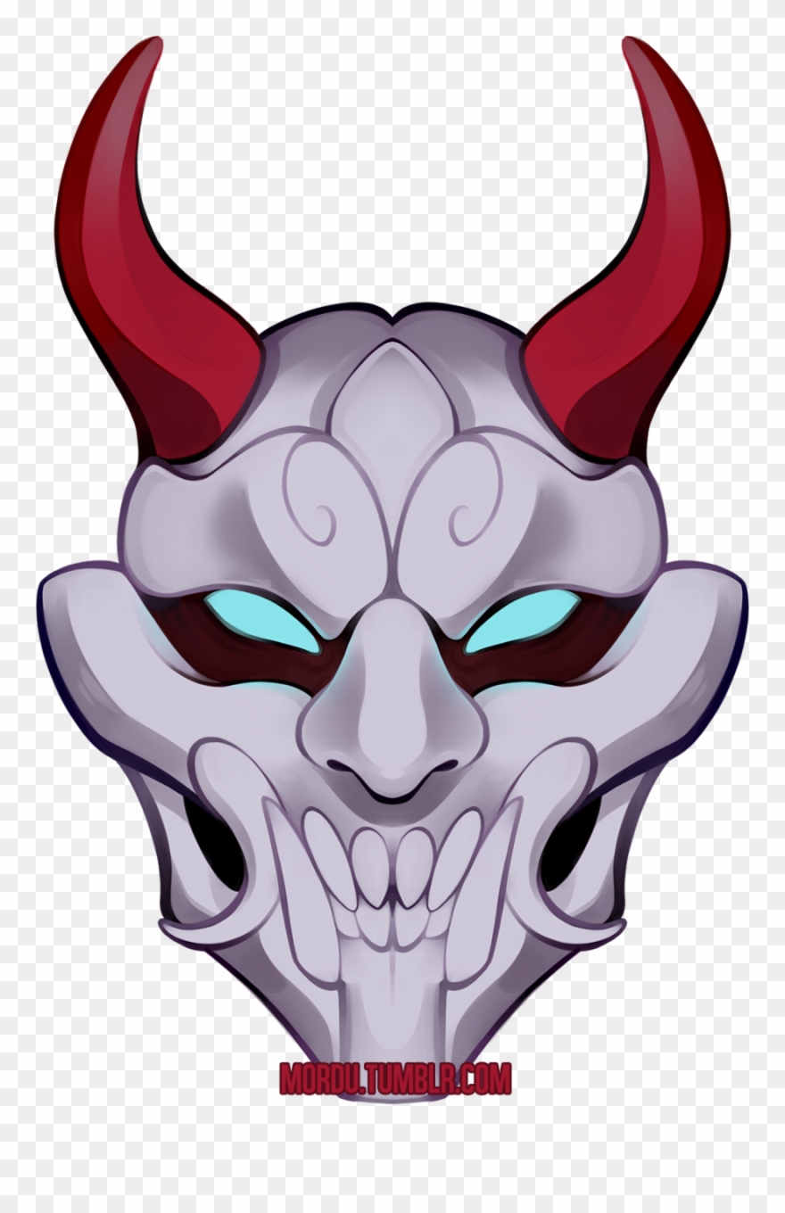 Blood Moon Shen Mask By Xmordu - Thresh Blood Moon Mask Clipart