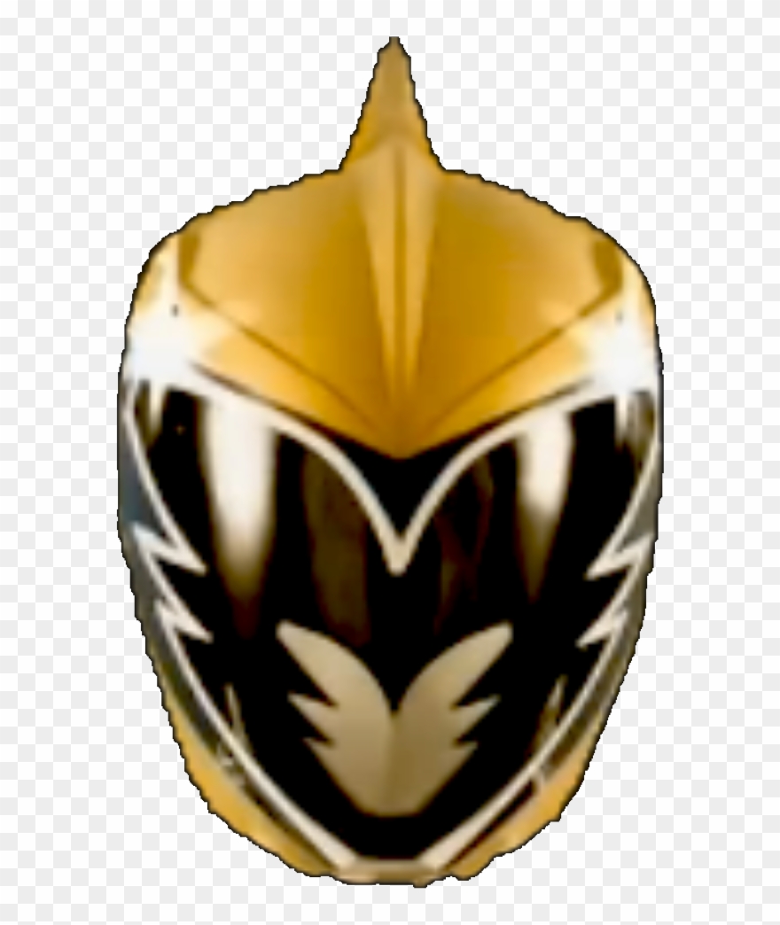 Gold Dino Charge Ranger Helmet - Emblem Clipart