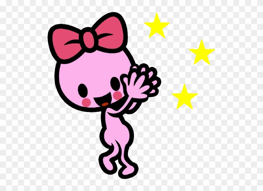 Miss Ribbon - Rhythm Heaven Miss Ribbon Clipart