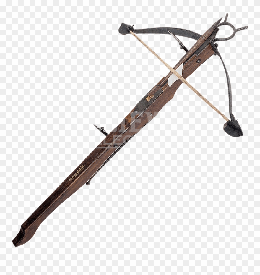 Clip Art Large Th Century Me - Medieval Crossbow Crossbow - Png Download